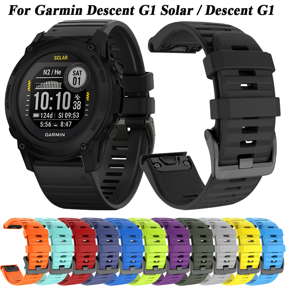 Xwatch Smartwatch - Quickfit Silicone Sport Straps For Garmin