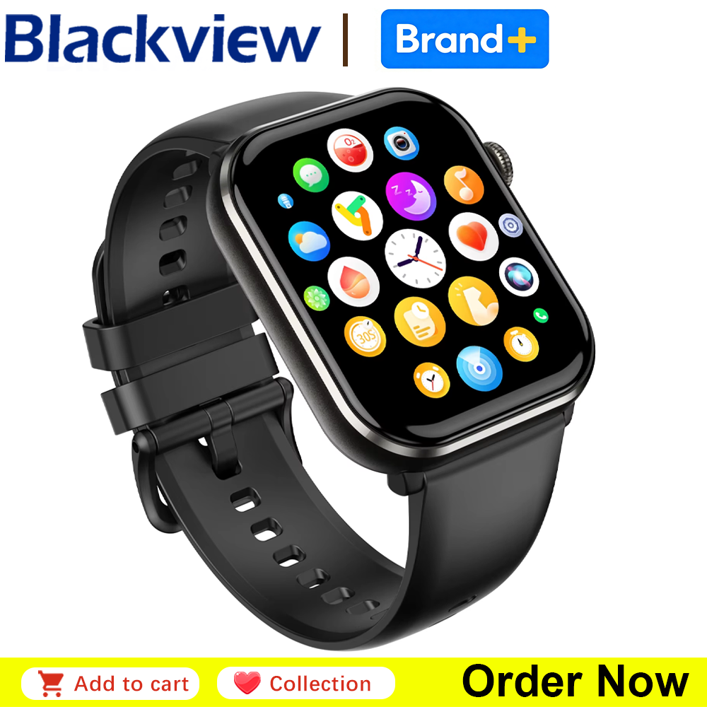 Smartwatch Watches For Girls - Blackview R60 Bluetooth Call Smartwatch 1.96''
