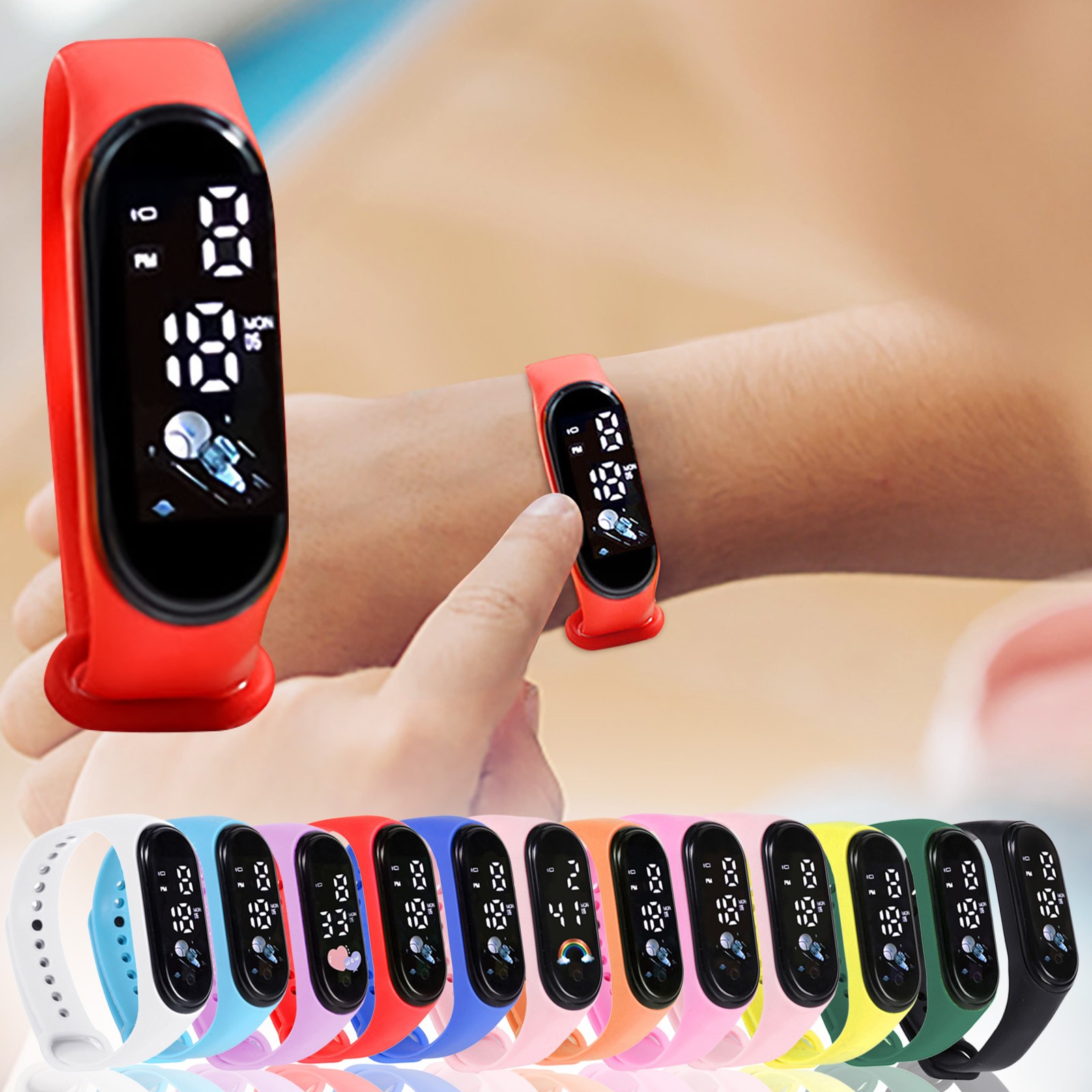 Smartwatch Digital Watches For Kid Boy - Kawaii Smart Watch For Kids Fashion