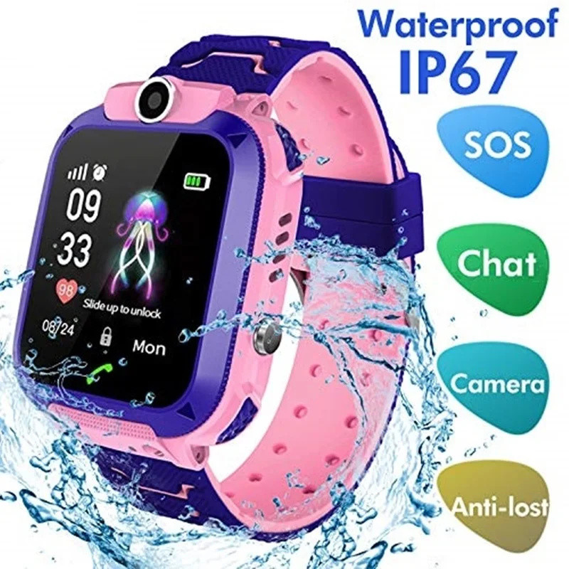 2G Kids Smart Watch SOS Call L - đánh giá và giá Smartwatch Digital Watches For Kid Boy
