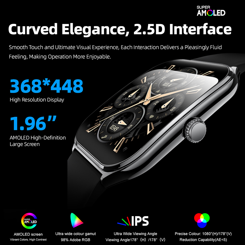 New Ultra Thin Smart Watch AMO - đánh giá và giá Smartwatch New Watches For Women
