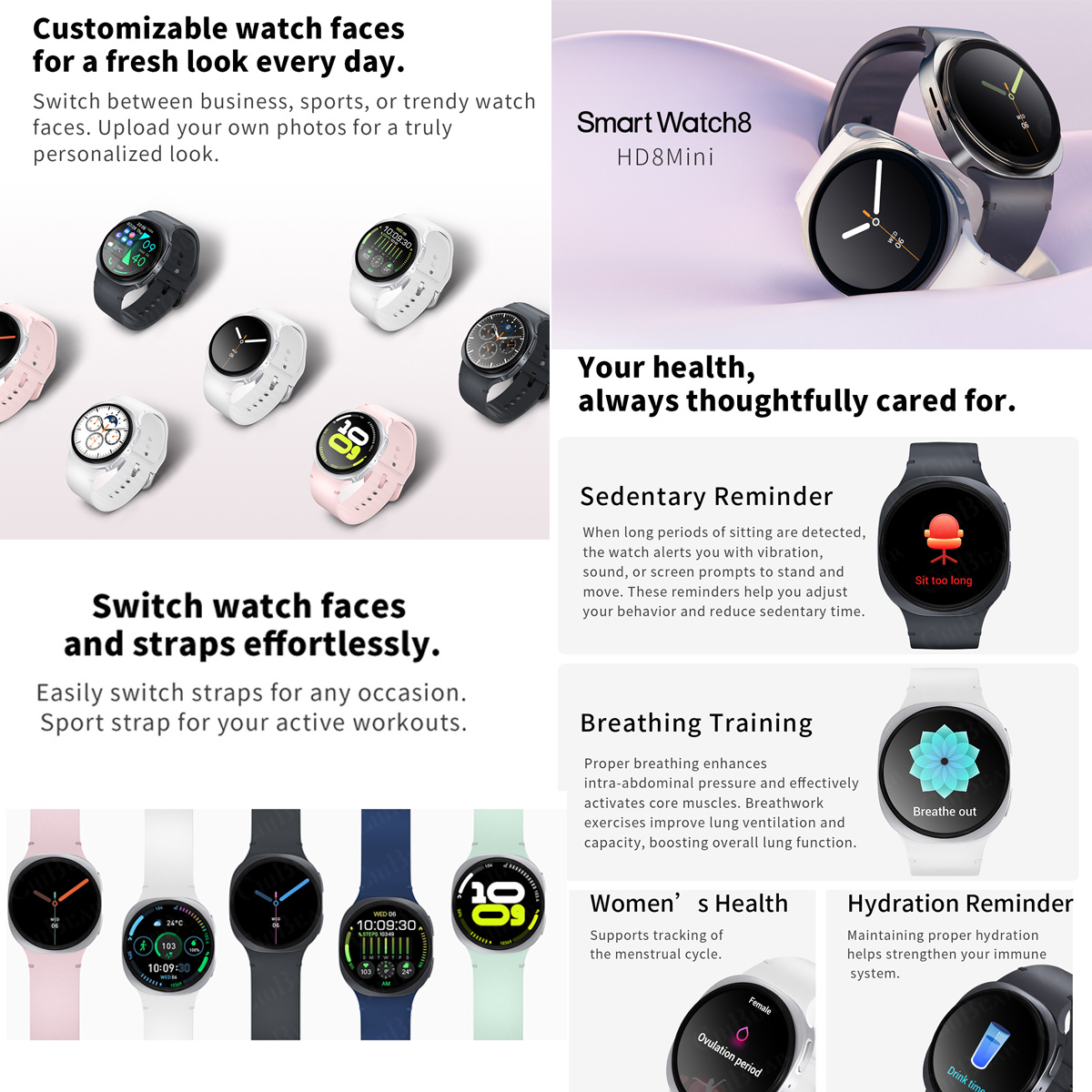 2026 New Watches 8 Mini GPS Tr - đánh giá và giá Smartwatch Watches For Girls