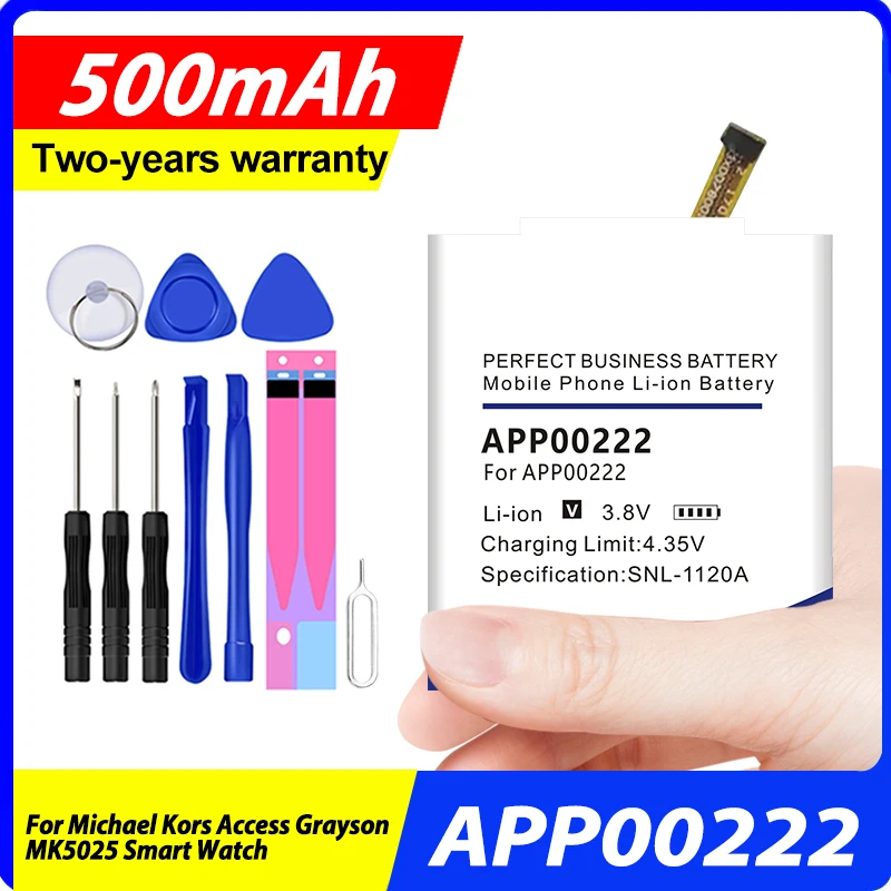 New 500mAh APP00222 Replacemen - đánh giá và giá Smartwatch Watches Michael Kors