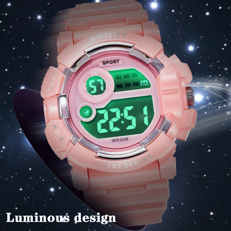 YIKAZE Kids Watches Fashion Lu - đánh giá và giá Smartwatch Digital Watches For Kid Boy