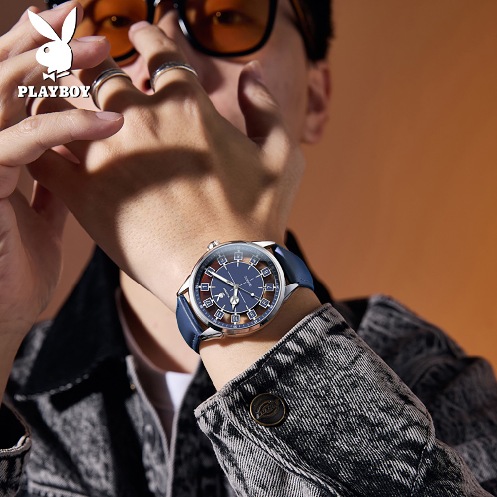 PLAYBOY 3137 Brand Quartz Move - đánh giá và giá Smartwatch Branded Watches For Men