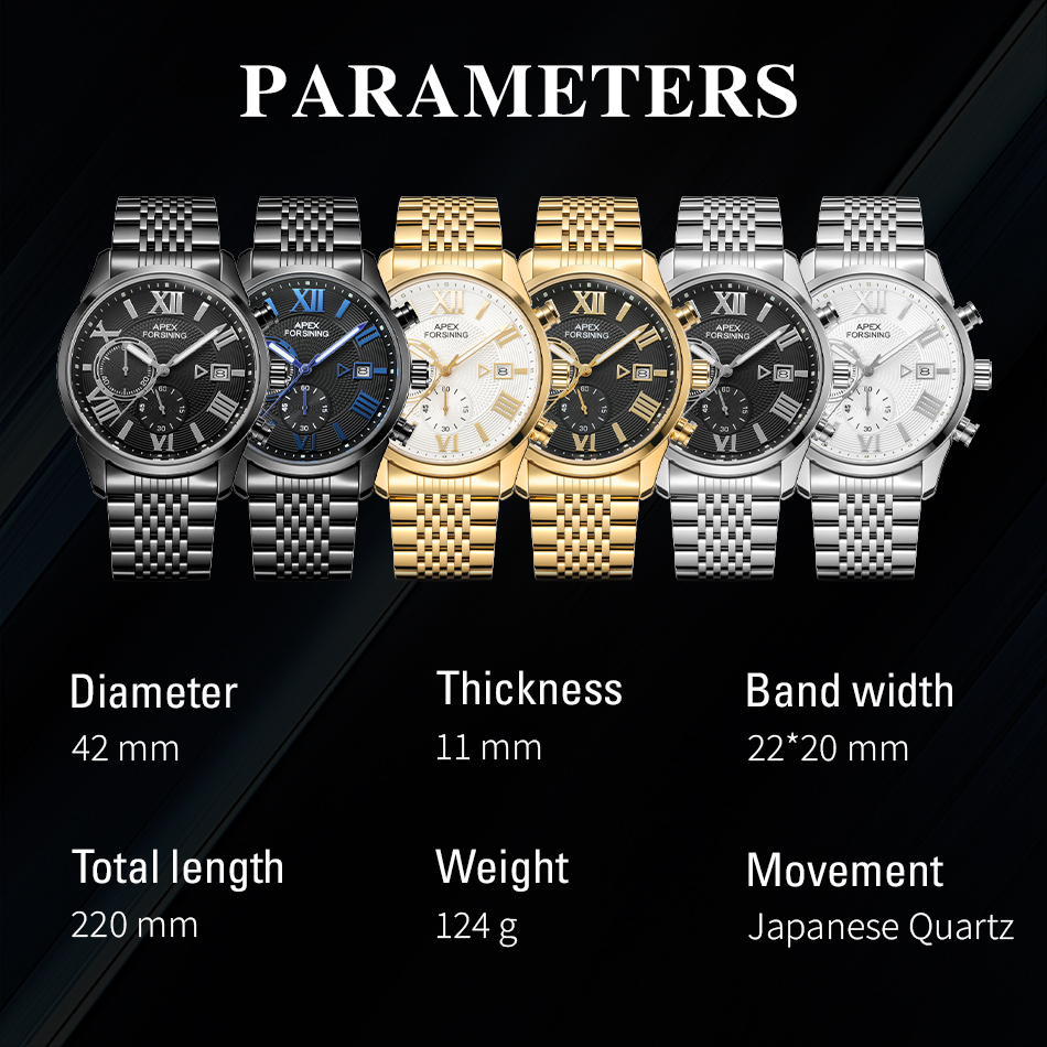 Forsining AF2502S Luxury Brand - đánh giá và giá Smartwatch Branded Watches For Men