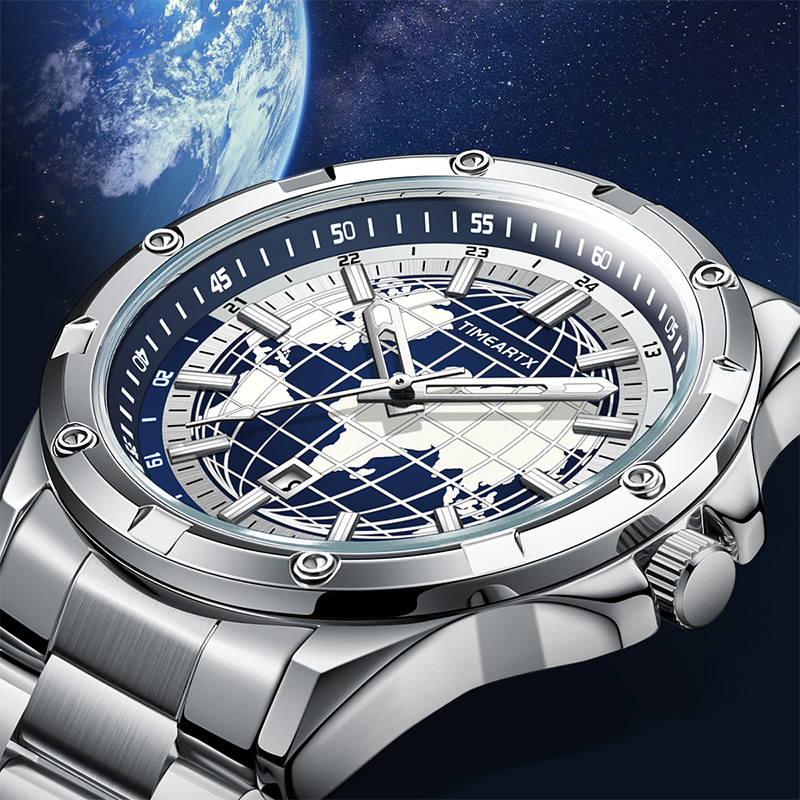 TIMEARTX Brand Man Watch Earth - đánh giá và giá Smartwatch Branded Watches For Men