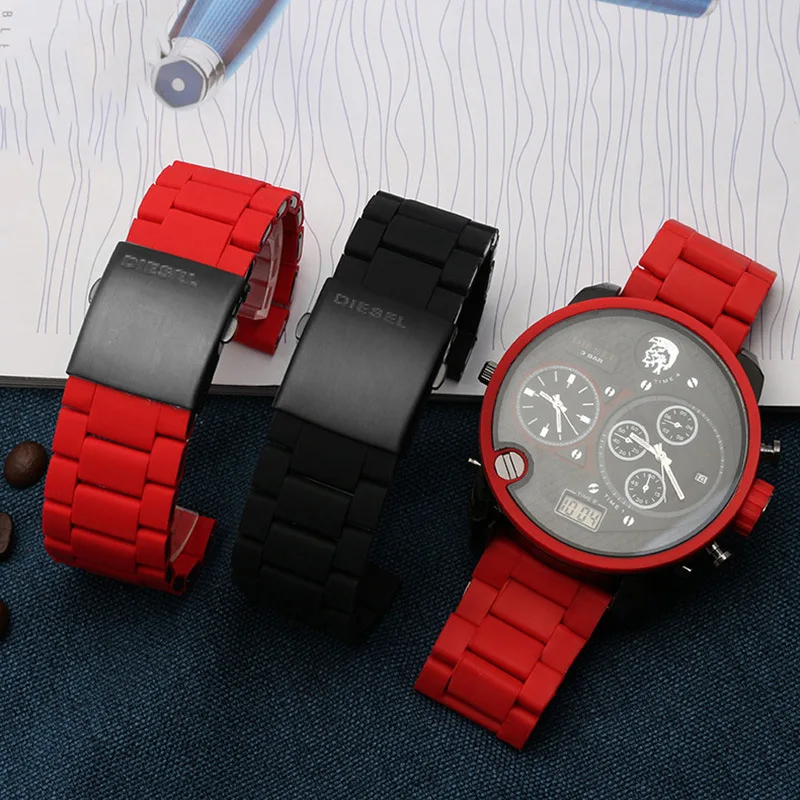 Silicone Stainless Steel Watch - đánh giá và giá Diesel Watches Smartwatch