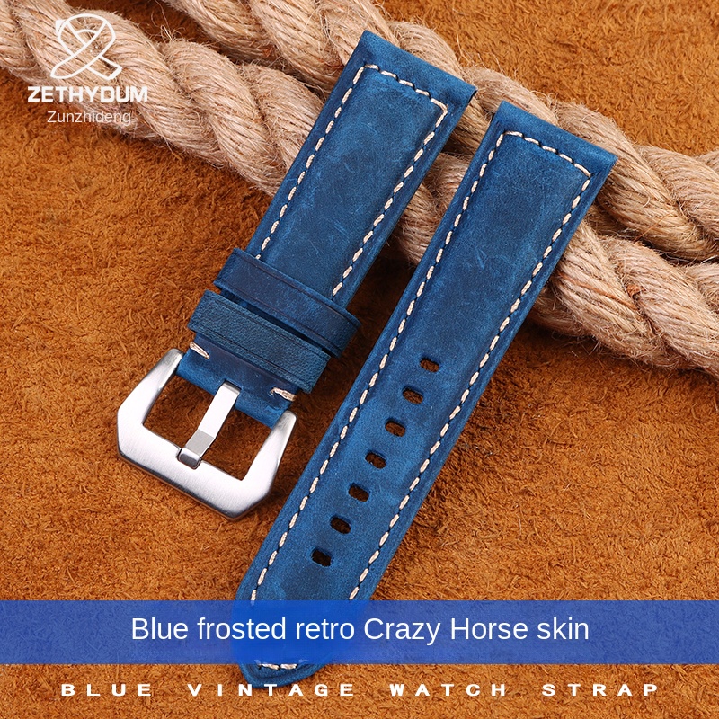 Blue Frosted Vintage Leather w - đánh giá và giá Diesel Watches Smartwatch