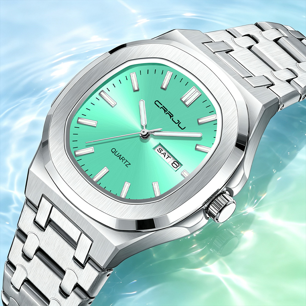 CRRJU 5039 Top Brand Men's Qua - đánh giá và giá Smartwatch Branded Watches For Men