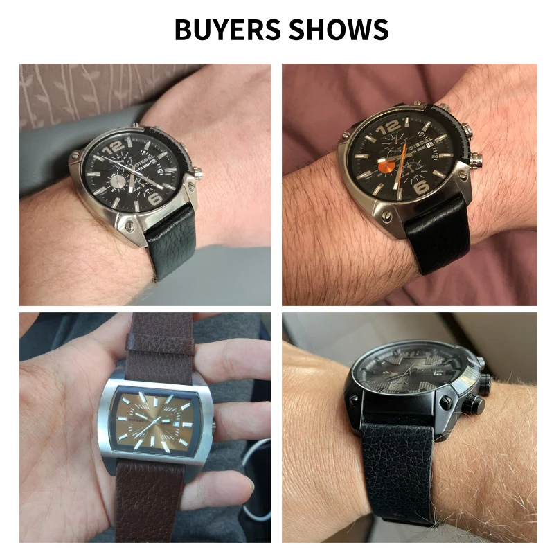 For Diesel Strap Genuine Leath - đánh giá và giá Diesel Watches Smartwatch