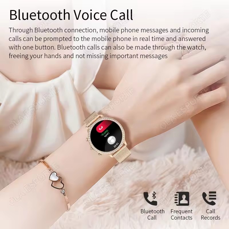Elegant Ladies' Smartwatch Blu - đánh giá và giá Smartwatch Watches For Girls